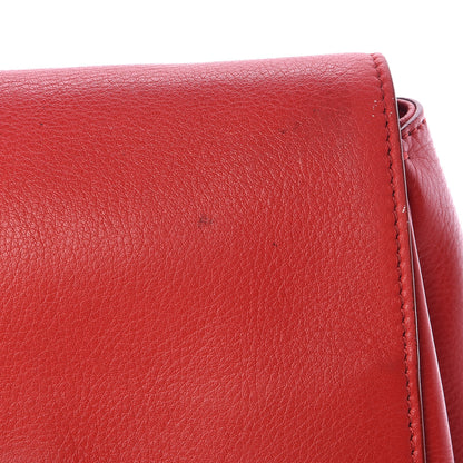 Givenchy Waxy Grained Calfskin Mini Pandora Pure Flap Bag Medium Red 12 of 19