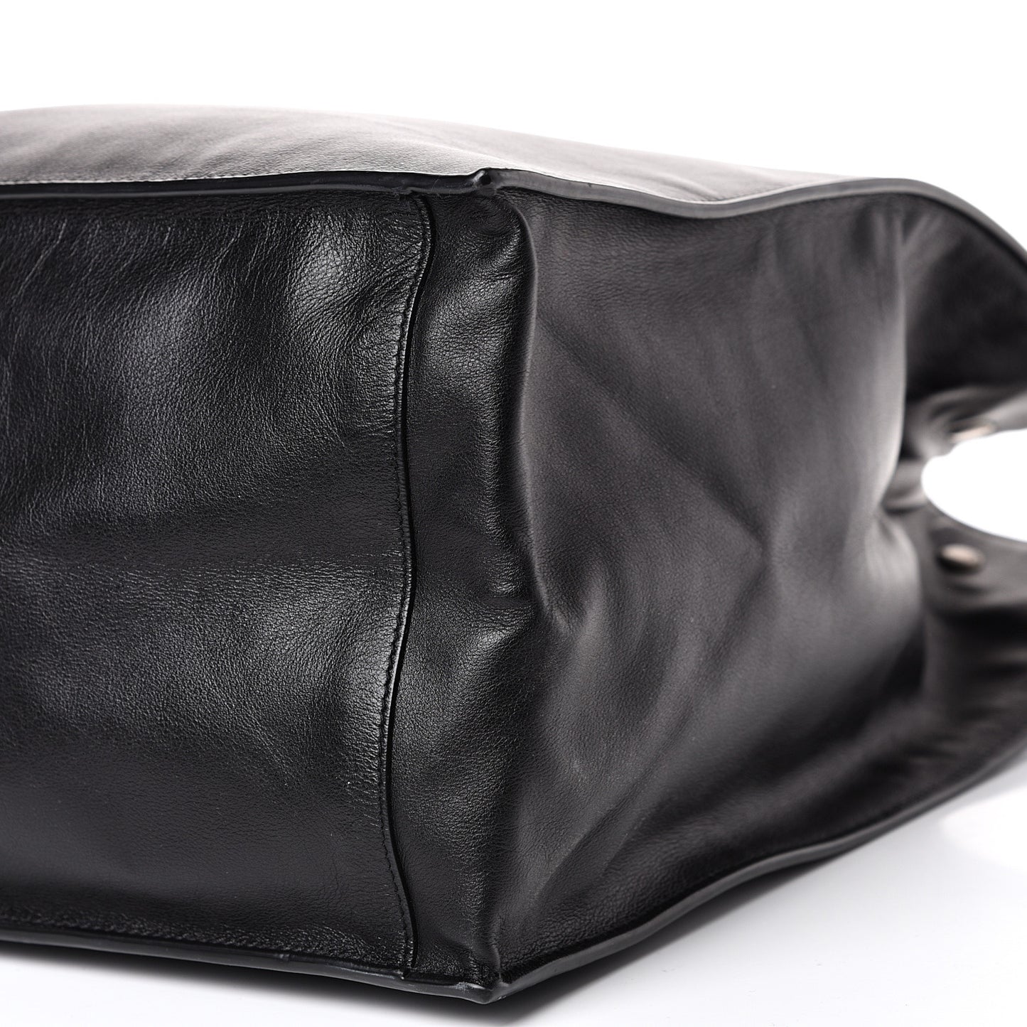Vitello Rive Gauche Large Tote Black