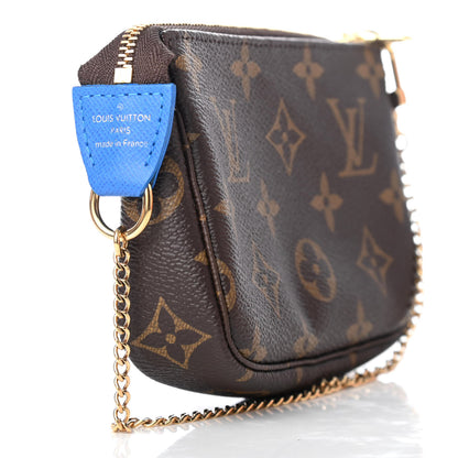 Louis Vuitton Monogram 2019 Christmas Animation Mini Venice Pochette Accessories Blue 3 of 8