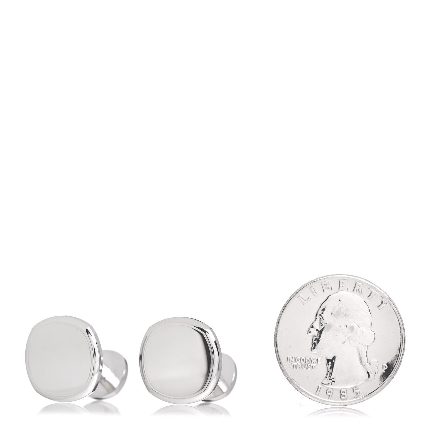 Sterling Silver Drive de Cartier Cufflinks