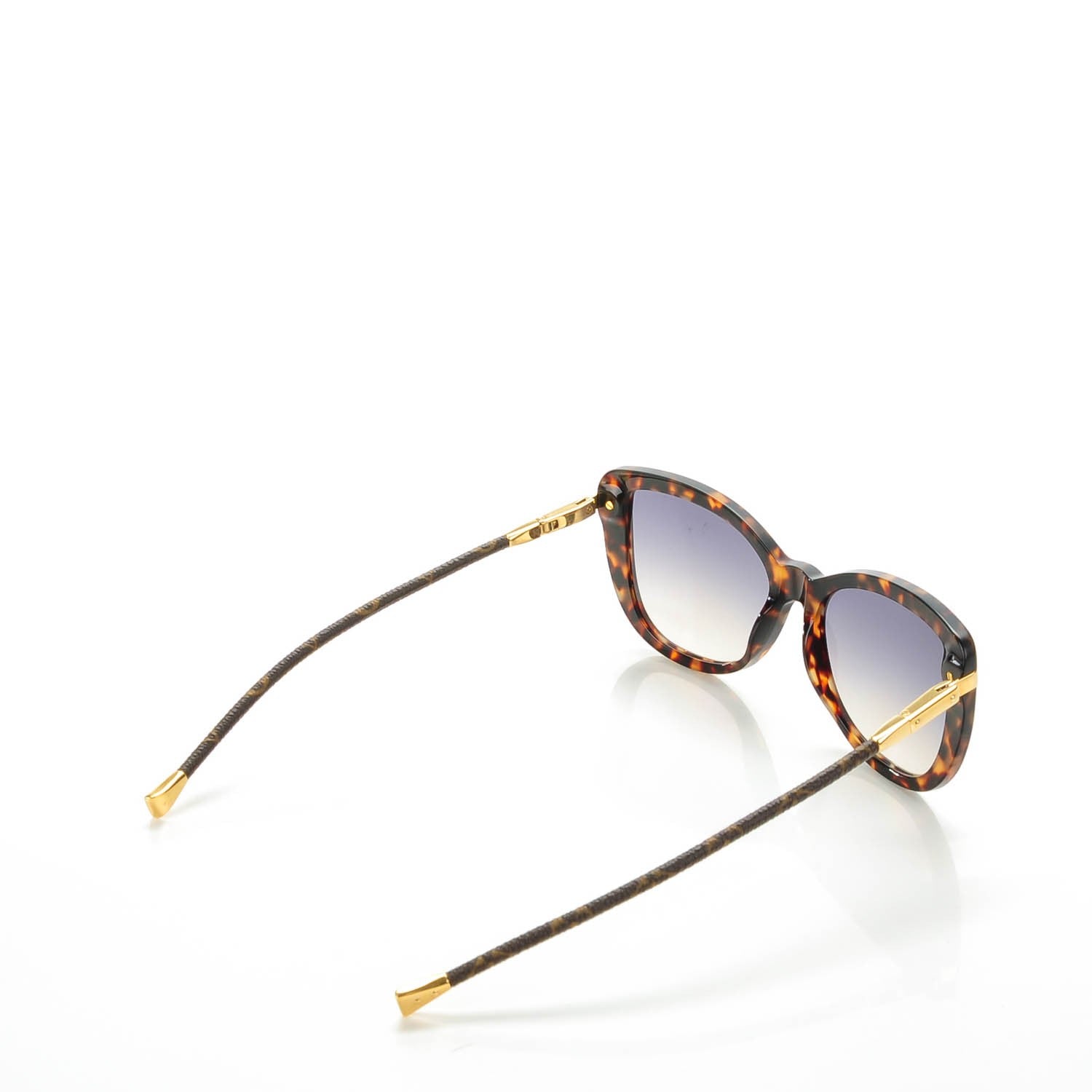 Louis Vuitton Monogram Charlotte Z0629W Sunglasses Dark Tortoise 3 of 7