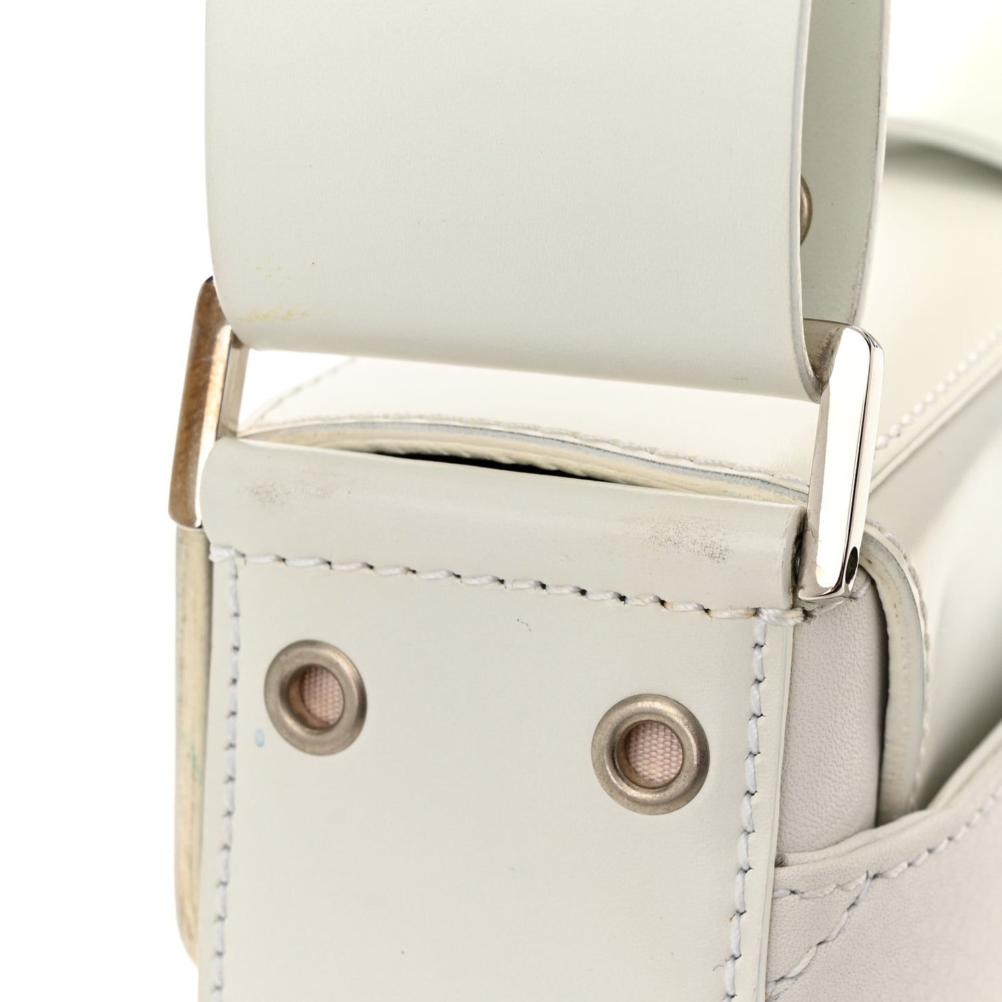 Calfskin Street Chic Bag White