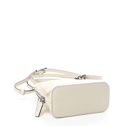 Gucci X SEGA Calfskin GUCCY Stars Mini Dome Shoulder Bag Mystic White Gold 3 of 9