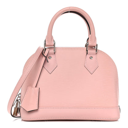 Louis Vuitton Epi Alma BB Rose Ballerine 1 of 17