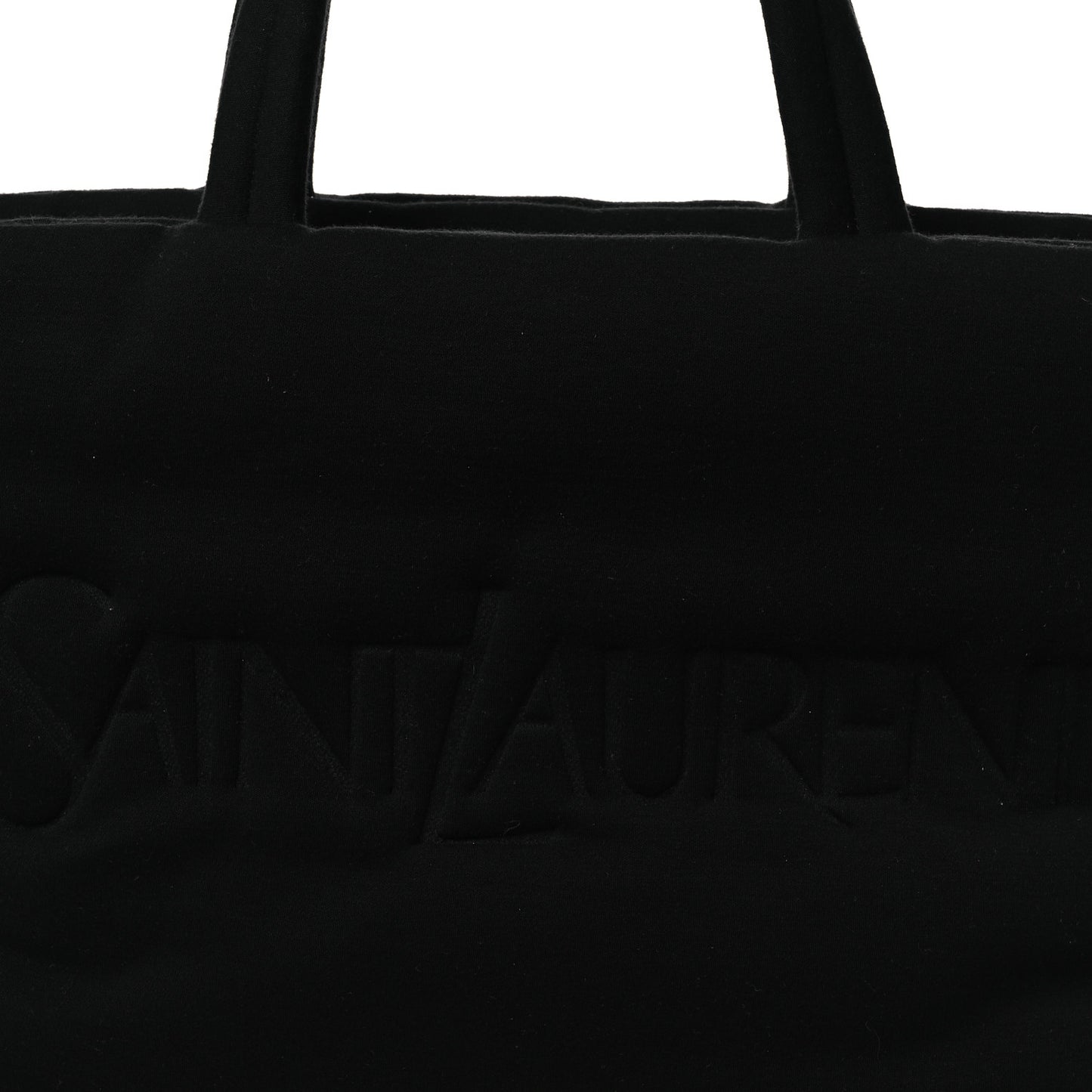 Jersey Wide Puffer Tote Black