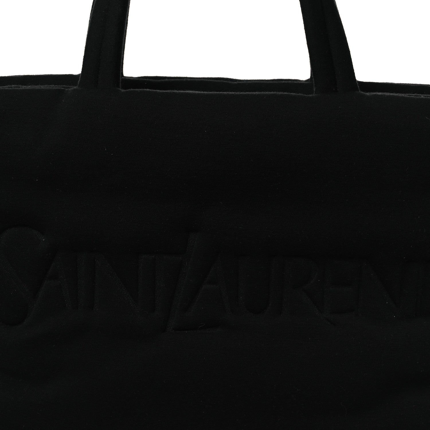 Saint Laurent Jersey Wide Puffer Tote Black 8 of 10