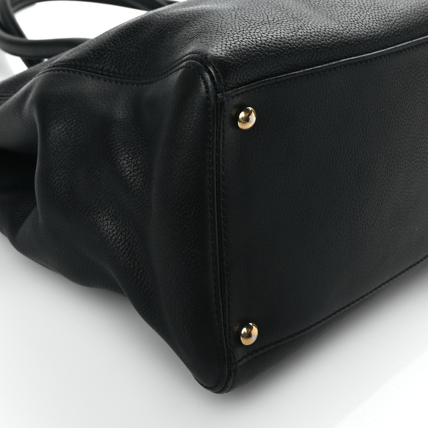 Chanel Calfskin Cerf Executive Shopper Tote Black 8 of 9