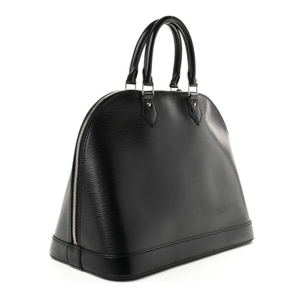 Louis Vuitton Epi Alma GM Black 2 of 8