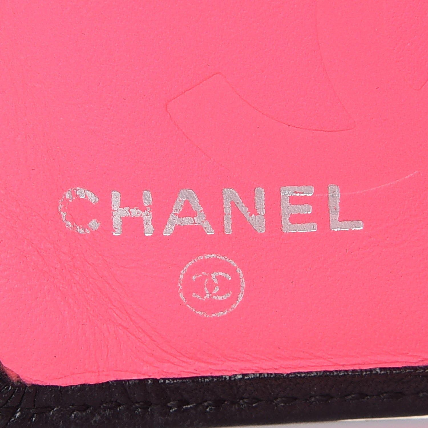 Chanel Calfskin Quilted Cambon Yen Wallet Black 7 of 12