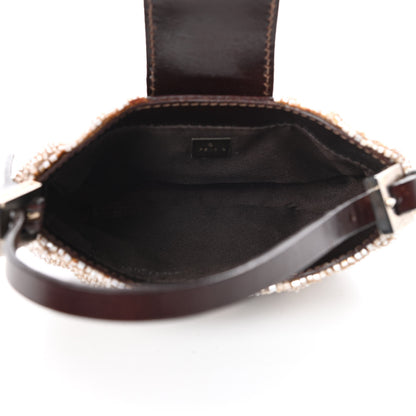 Fendi Beaded Mini Half Moon Baguette 5 of 10