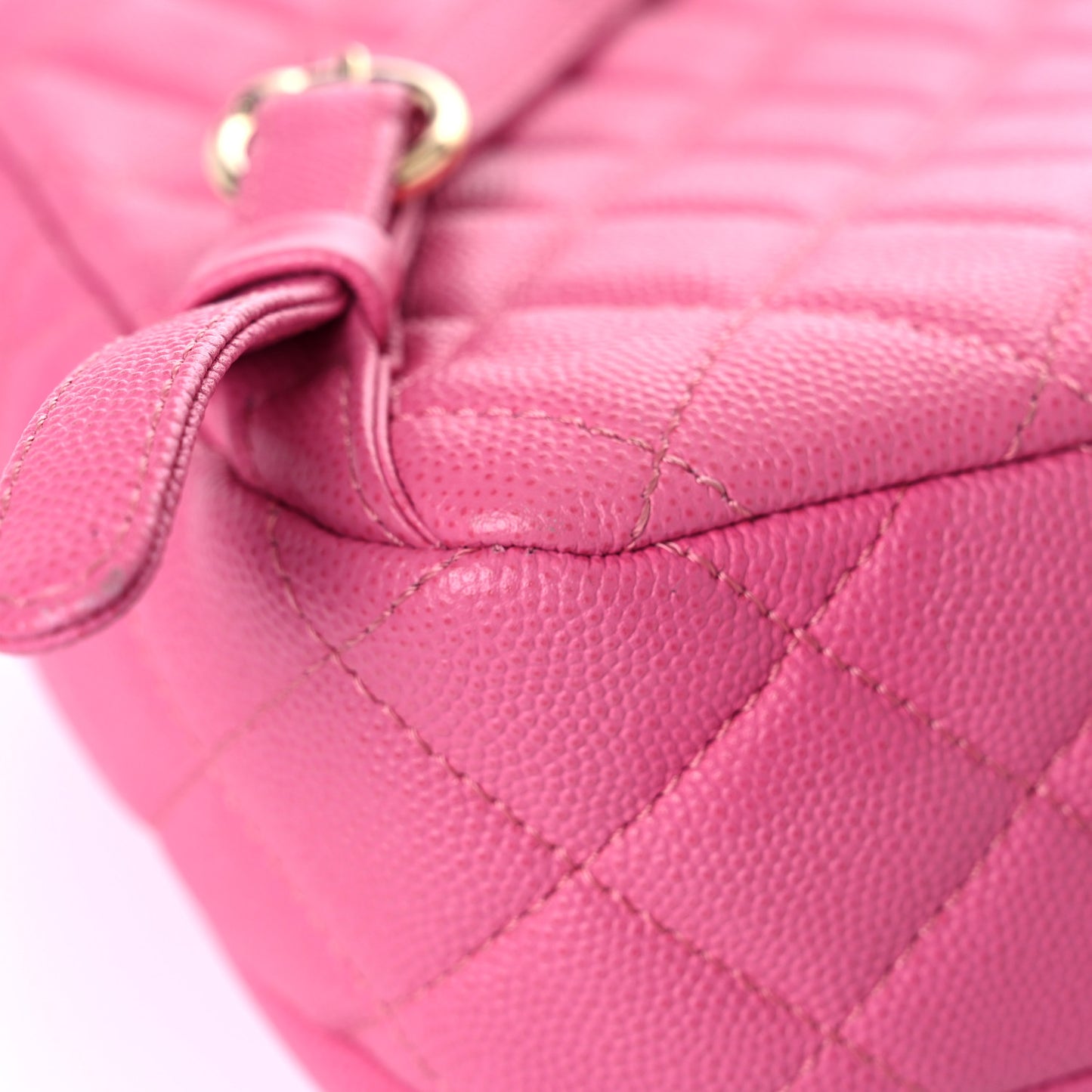 Caviar Quilted Small CC Day Backpack Pink
