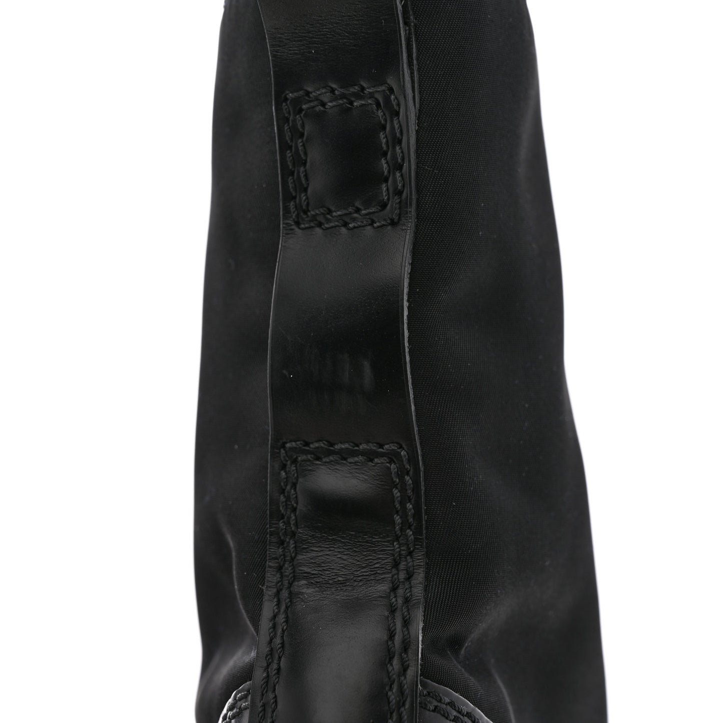 Spazzolato Rois Re-Nylon Metal Triangle Logo Mens Monolith Pouch Pocket 60mm Combat Boots 7 Black