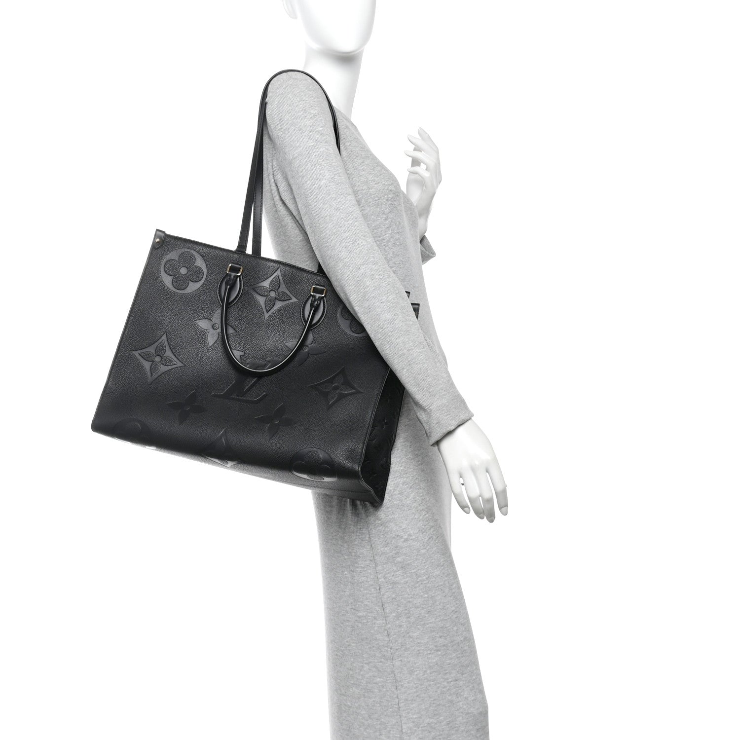 Louis Vuitton Empreinte Monogram Giant Onthego GM Black 2 of 9