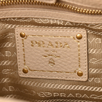 Prada Vitello Daino Side Pocket Hobo Sabbia 5 of 9