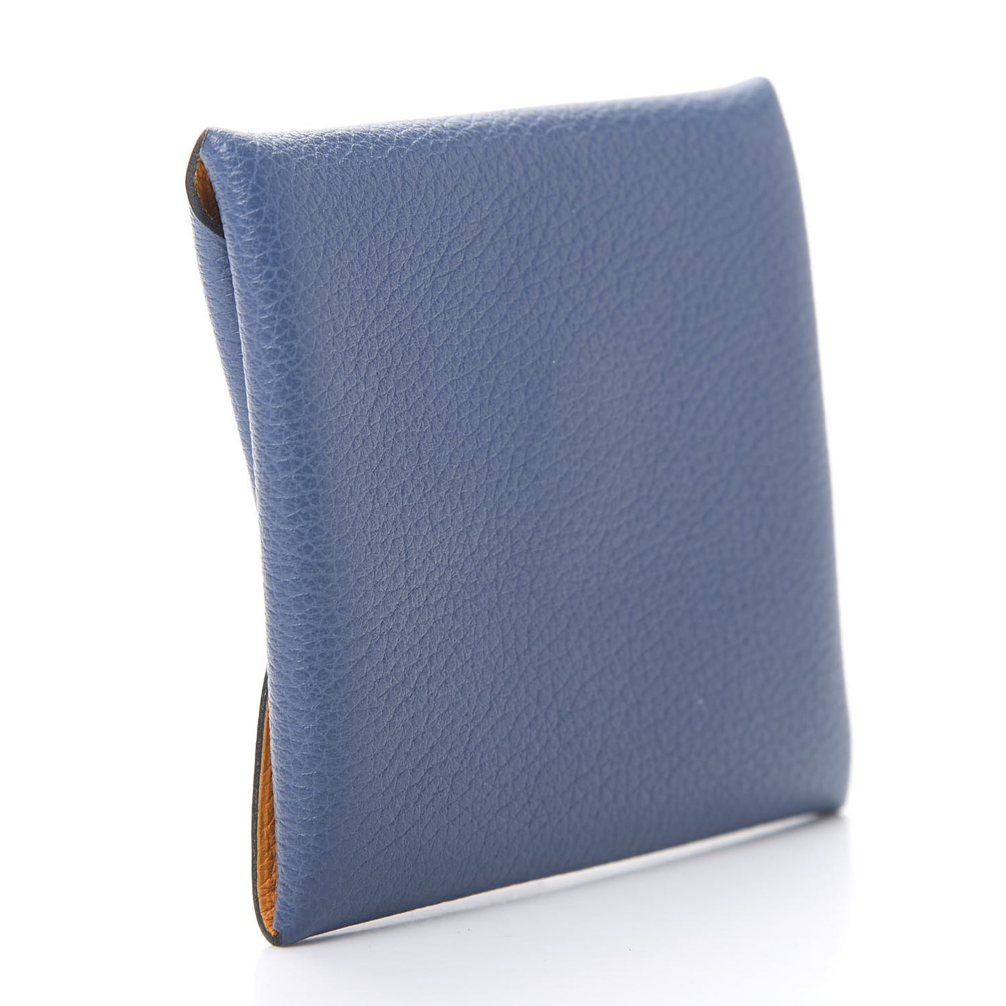 Evercolor Verso Bastia Coin Purse Bleu Agate Jaune D'Or