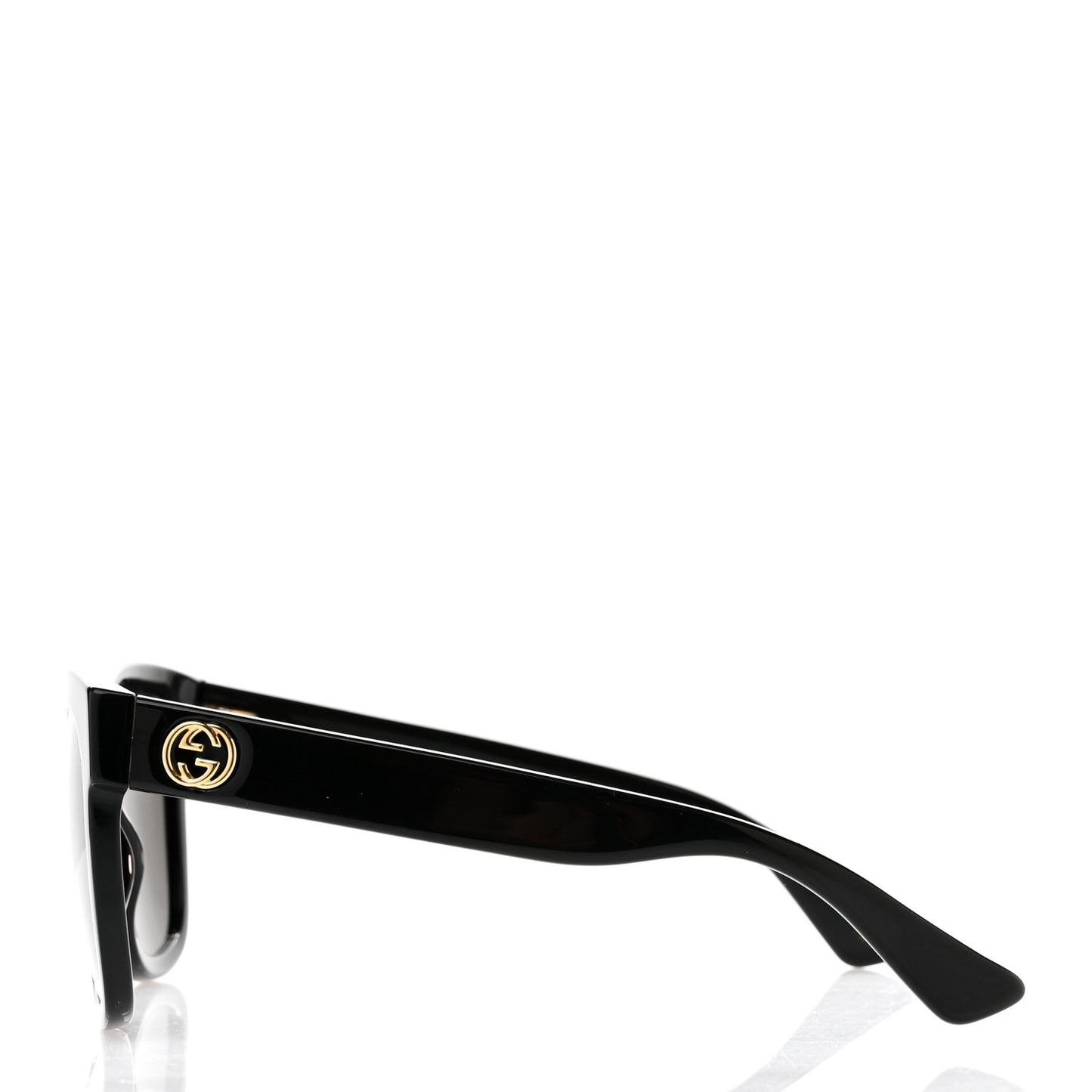 Acetate Square Frame Sunglasses GG0034S Black