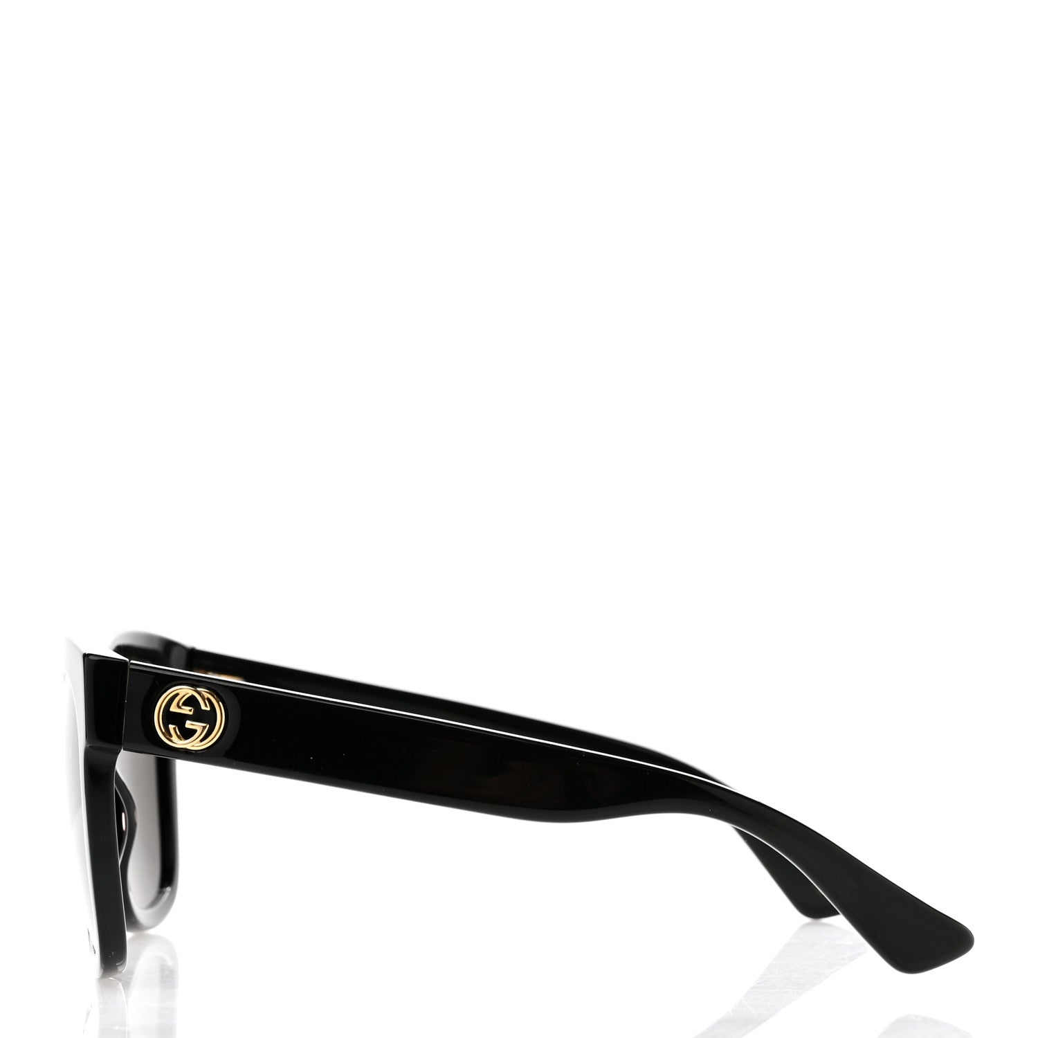 Gucci Acetate Square Frame Sunglasses GG0034S Black 3 of 9