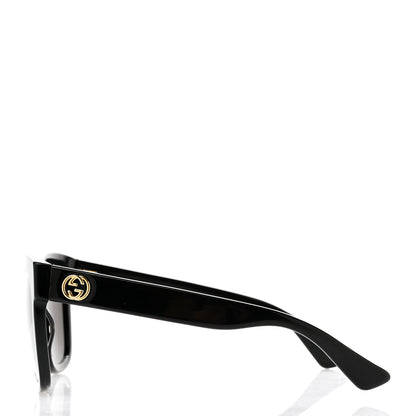 Gucci Acetate Square Frame Sunglasses GG0034S Black 3 of 9