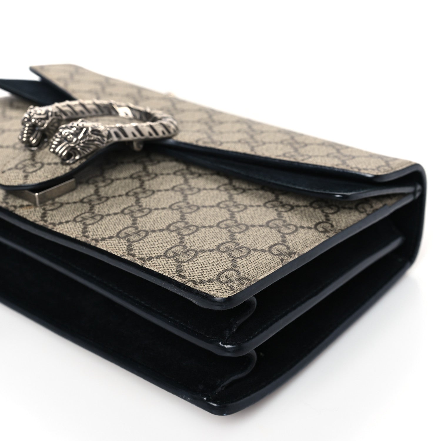 Gucci GG Supreme Monogram Small Dionysus Shoulder Bag Black 9 of 9