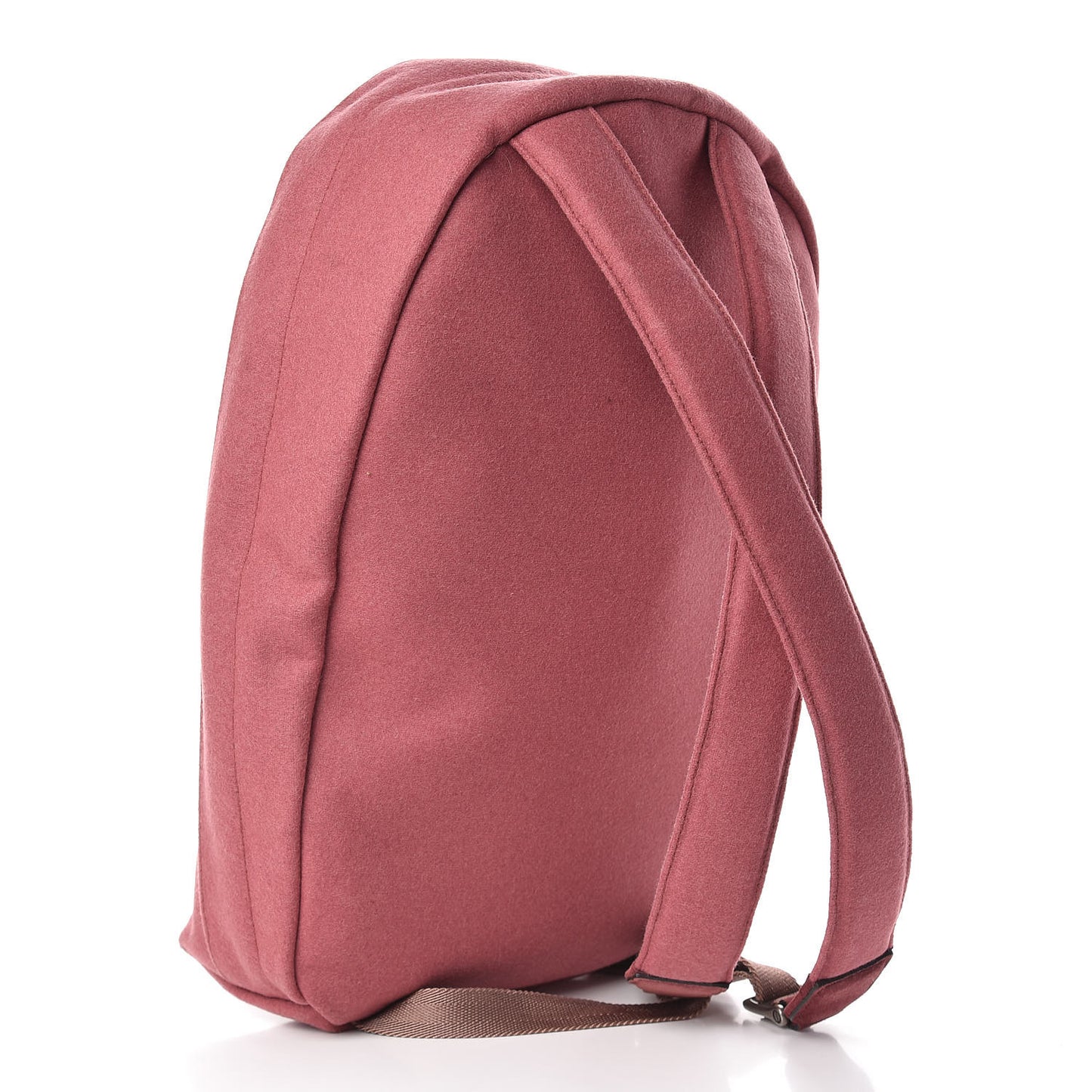 Wool Embroidered Sky Backpack Pink