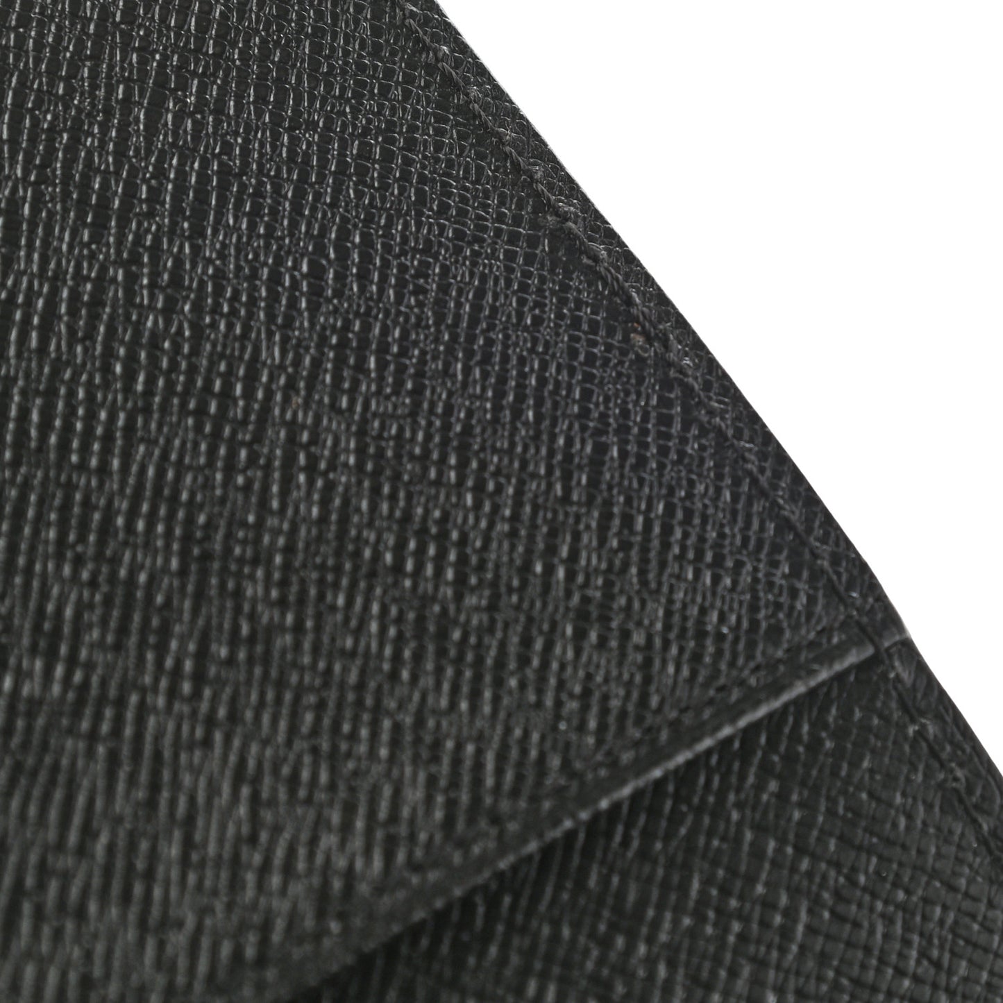 Epi Medium Ring Agenda Cover Black