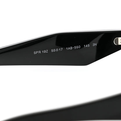 Prada Acetate Symbole Sunglasses SPR 19Z Black 6 of 8