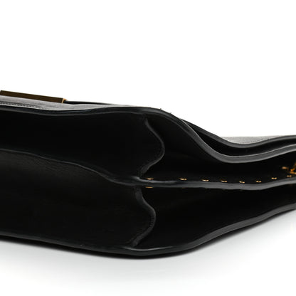 Saint Laurent Lambskin Amalia Flap Shoulder Bag Black 10 of 15
