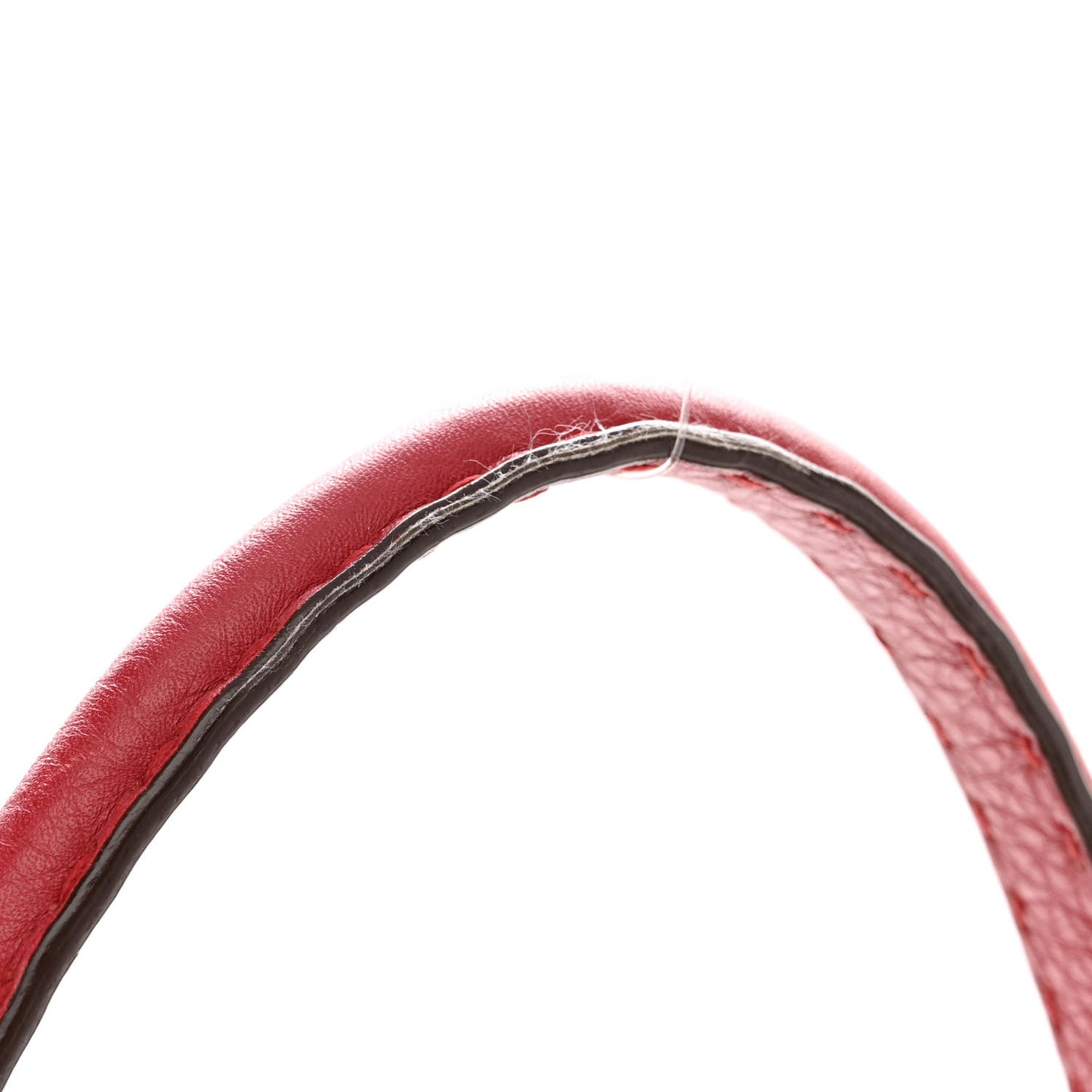 Cuoio Romano Selleria Bi-Color Medium Peekaboo Iconic Satchel Rosso Latte