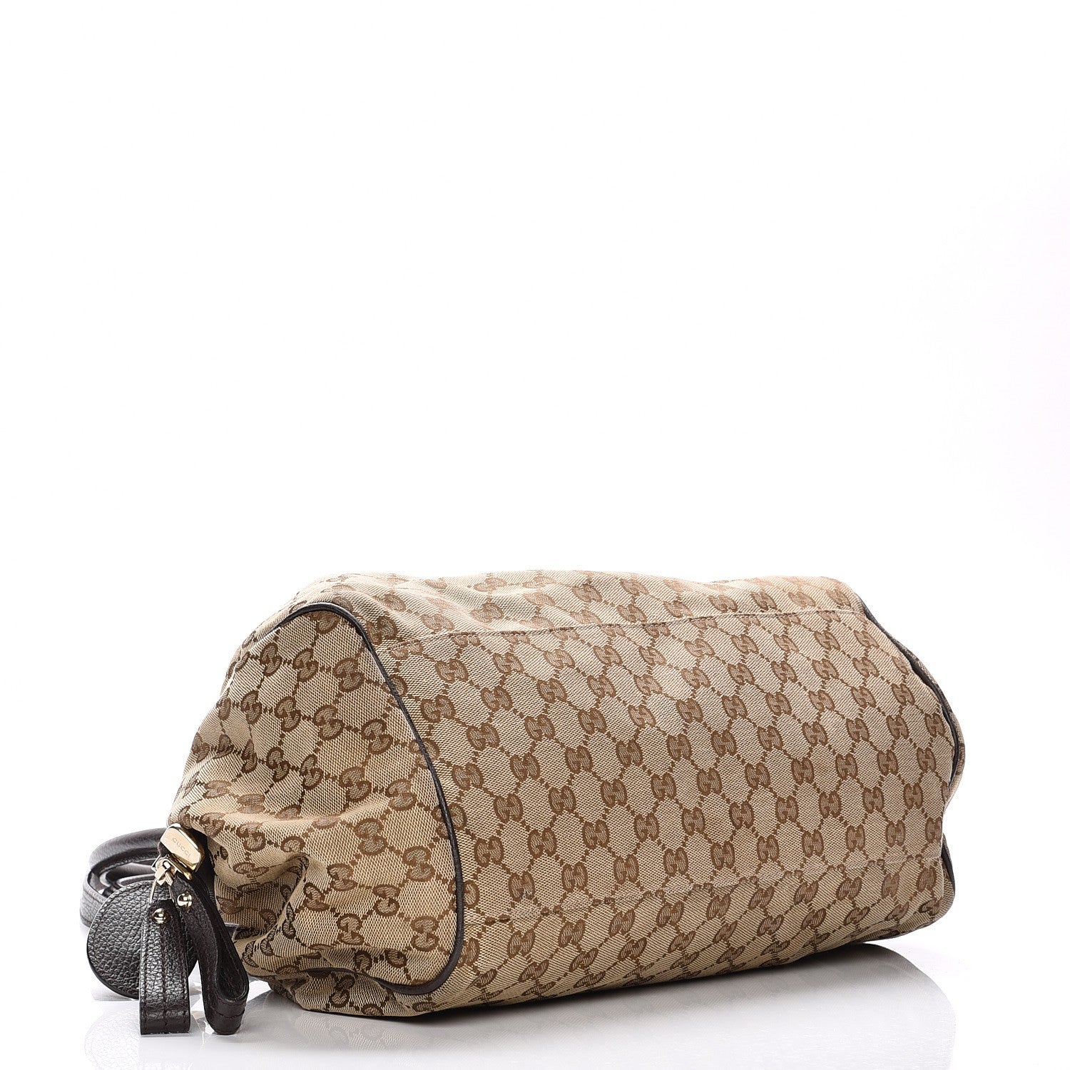 Gucci Monogram Medium Sukey Boston Bag Dark Brown 4 of 7