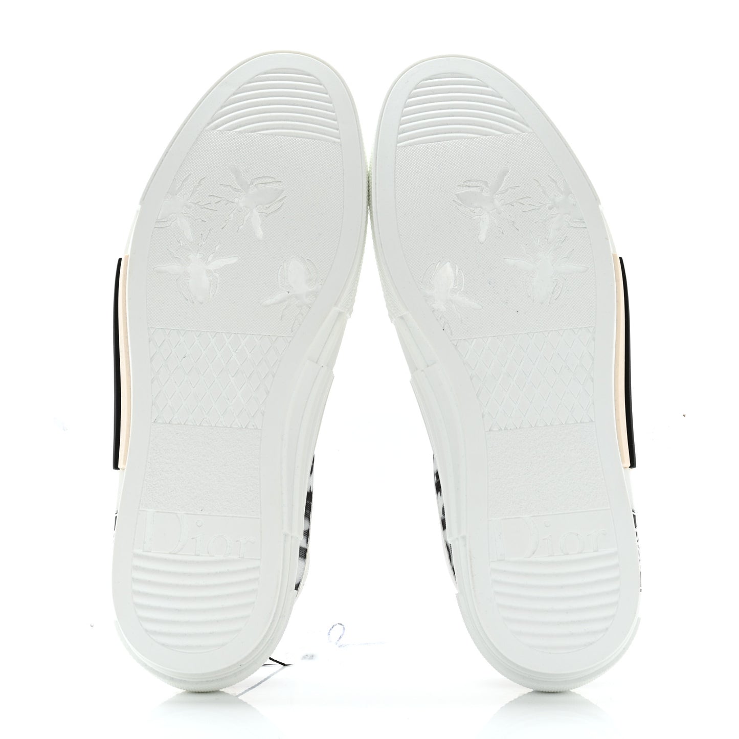 Technical Canvas Oblique Mens B23 Low Top Sneaker 42 White Black