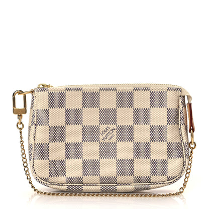 Louis Vuitton Damier Azur Mini Pochette Accessories 1 of 10