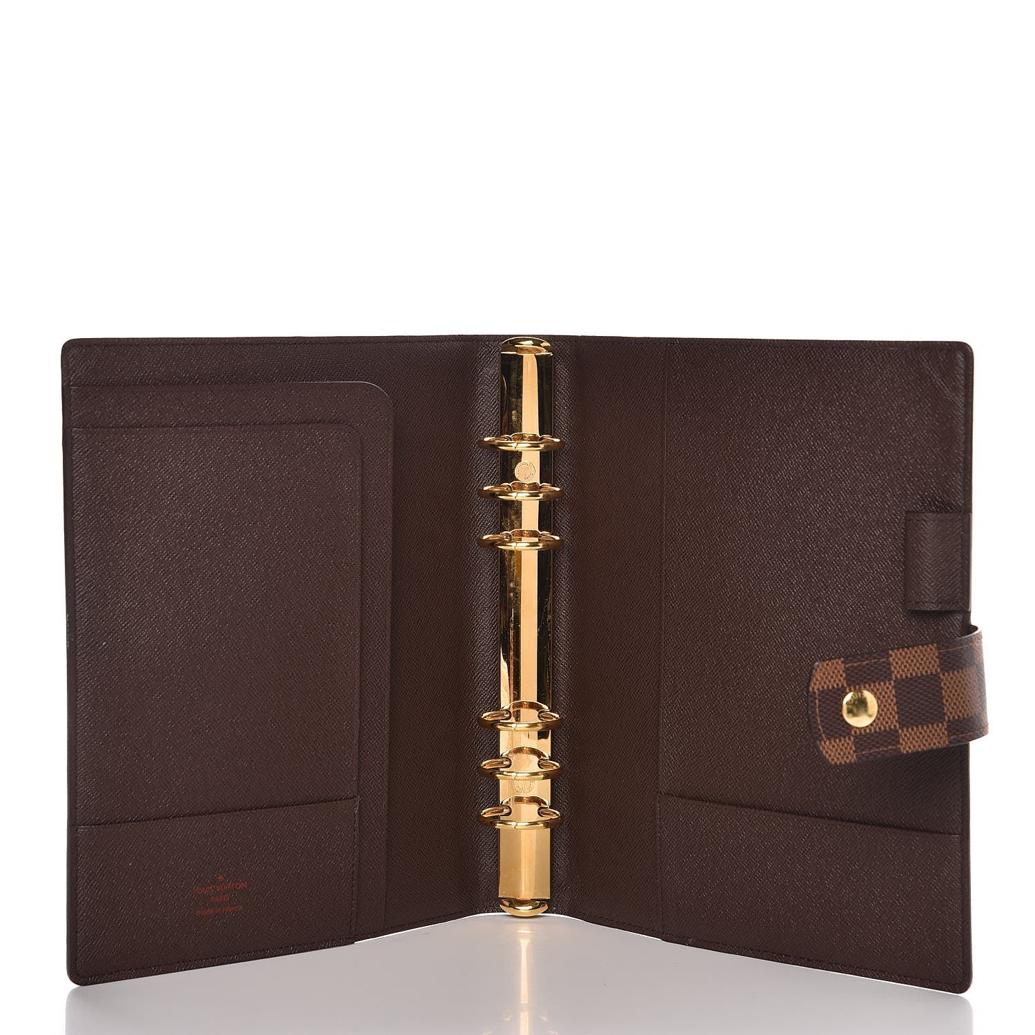 Louis Vuitton Damier Ebene Large Ring Agenda Cover 5 of 8
