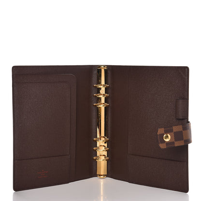 Louis Vuitton Damier Ebene Large Ring Agenda Cover 5 of 8