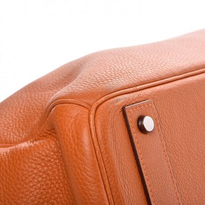 Hermes Togo HAC Travel Birkin 50 Orange 14 of 15