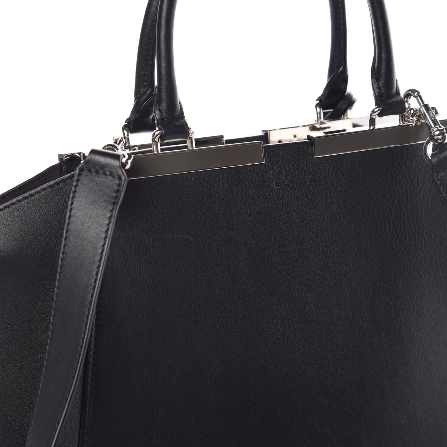 Vitello Dolce Petite 3jours Tote Black