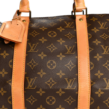 Louis Vuitton Monogram Keepall Bandouliere 50 8 of 15