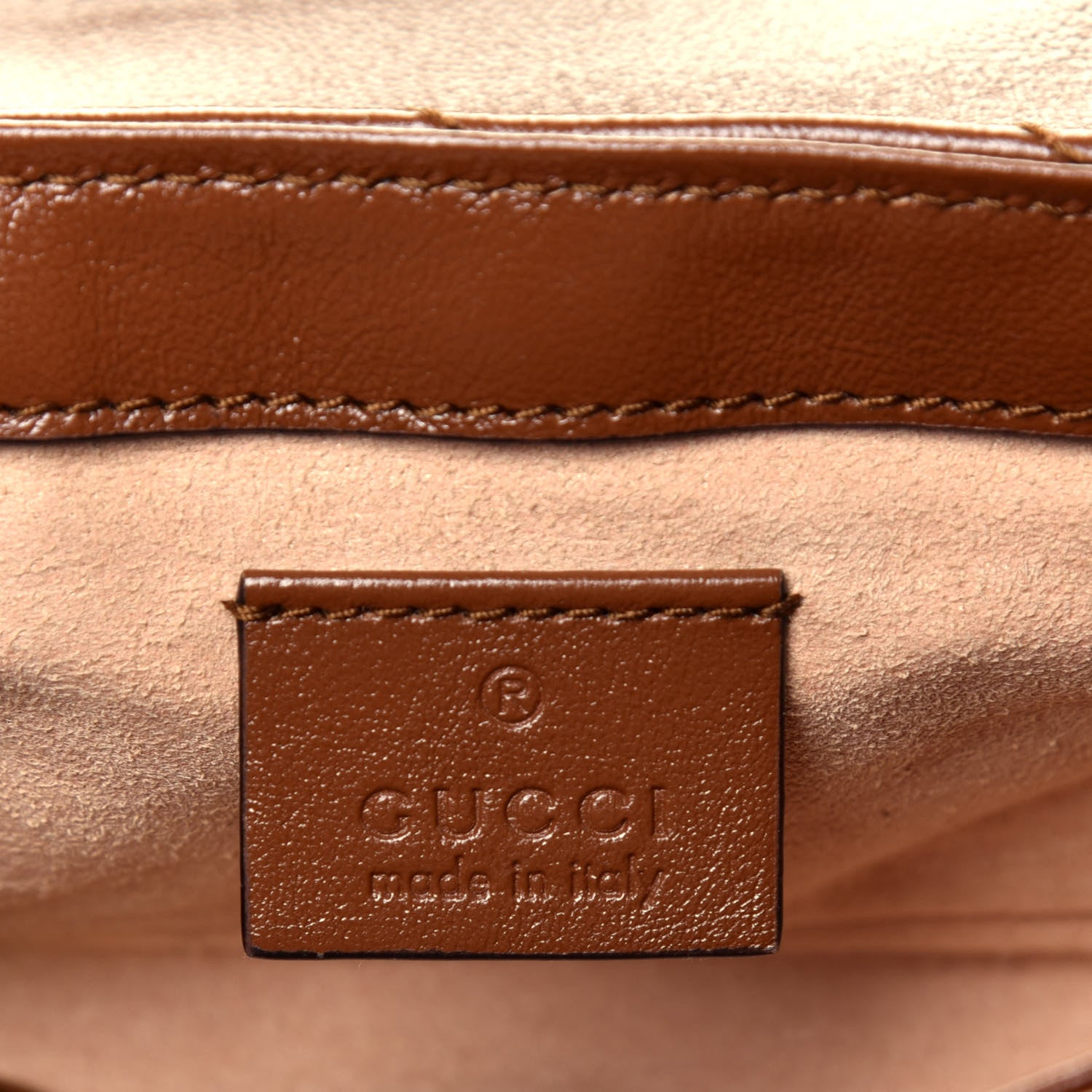 Gucci Azalea Calfskin Matelasse Diagonal Super Mini GG Marmont Shoulder Bag Cuir 6 of 9