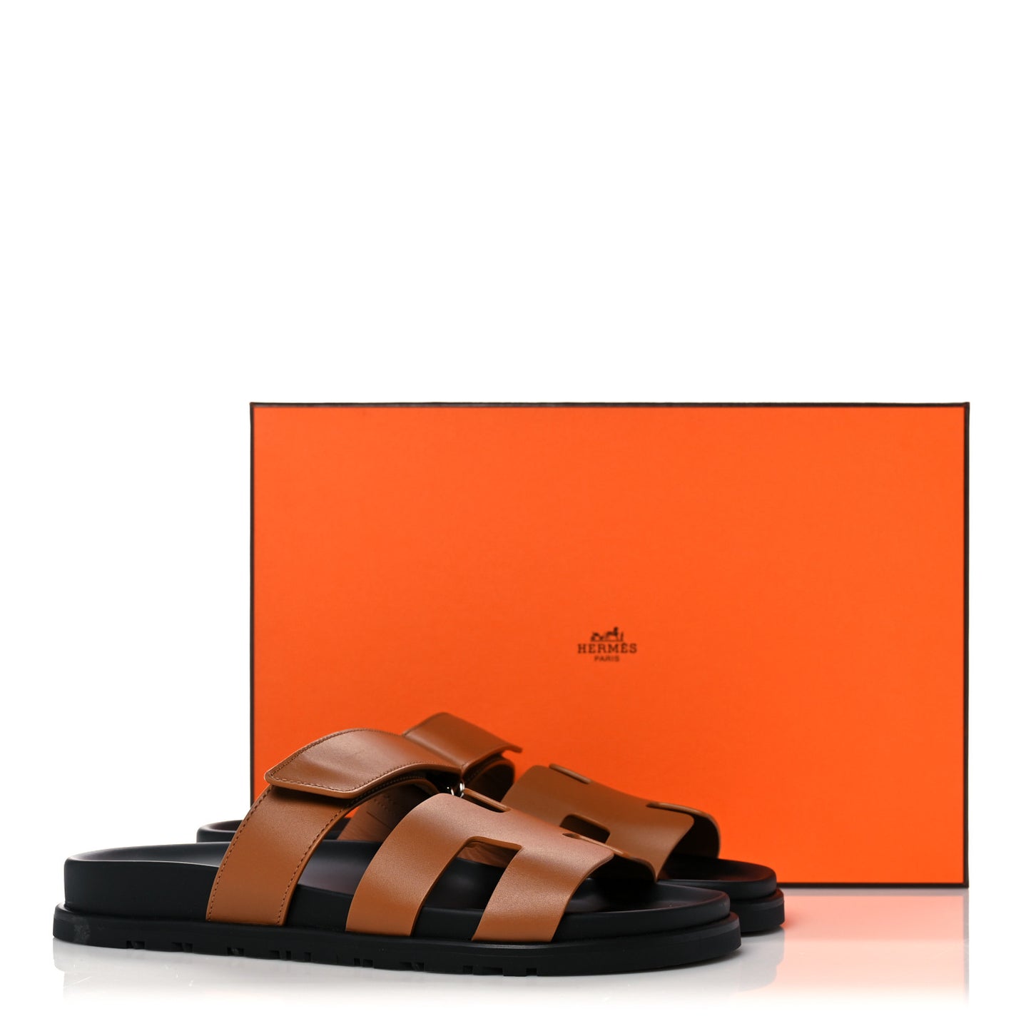 Calfskin Womens Chypre Sandals 38.5 Naturel