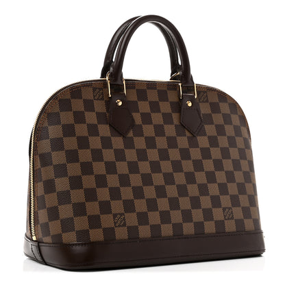 Louis Vuitton Damier Ebene Alma PM 3 of 10
