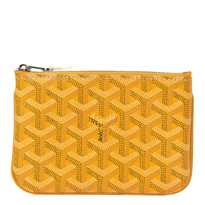 Goyard Goyardine Mini Senat Pochette Yellow 1 of 6