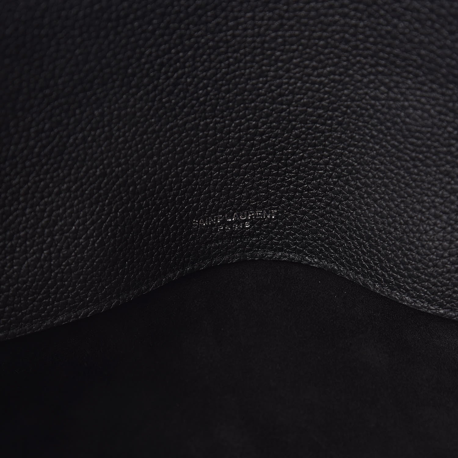 Saint Laurent Grained Calfskin Small Supple Sac De Jour Black 7 of 11
