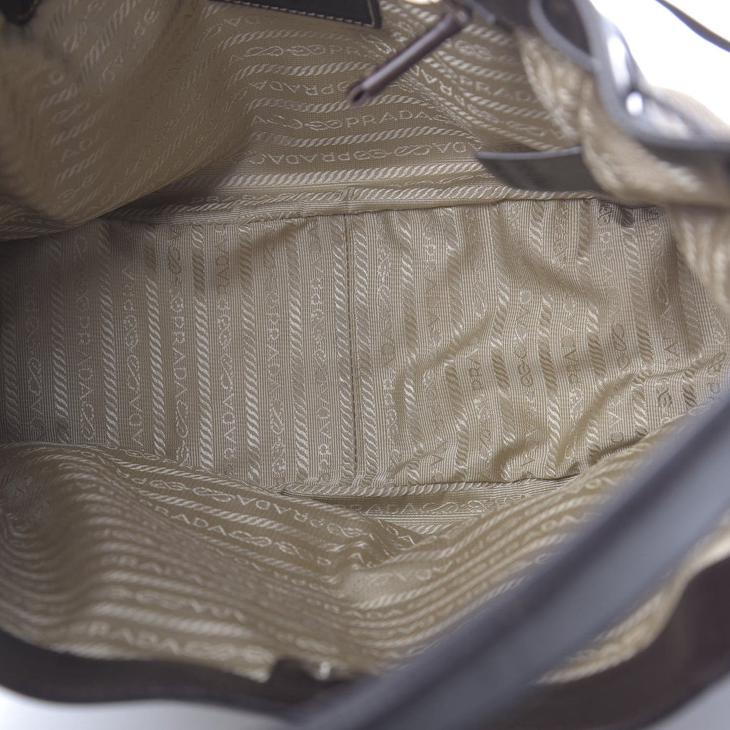 Jacquard Logo Hobo Corda Bruciato