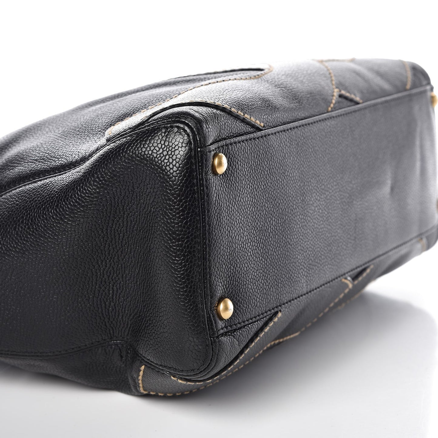 Caviar CC Stitched Hobo Black