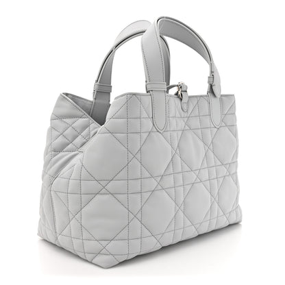 Christian Dior Calfskin Macrocannage Medium Toujours Grey 4 of 11