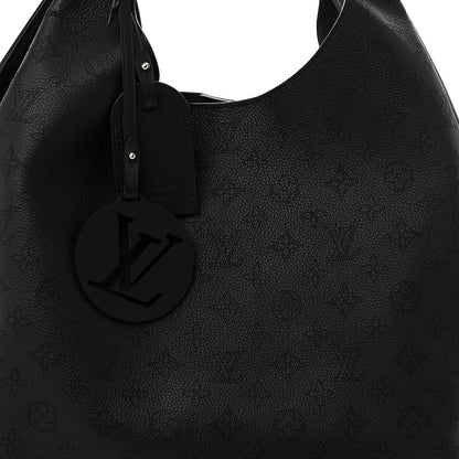 Louis Vuitton Mahina Carmel Hobo Black 7 of 9