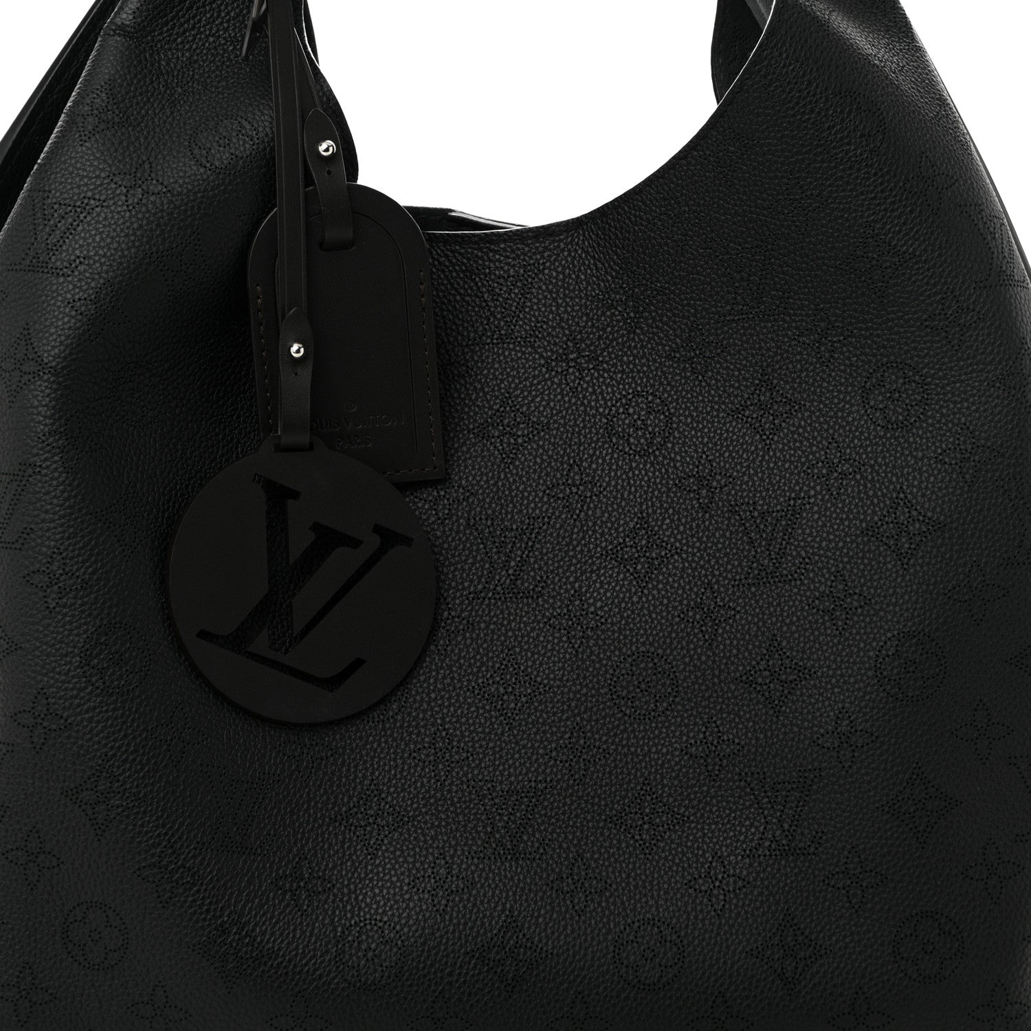 Louis Vuitton Mahina Carmel Hobo Black 8 of 10