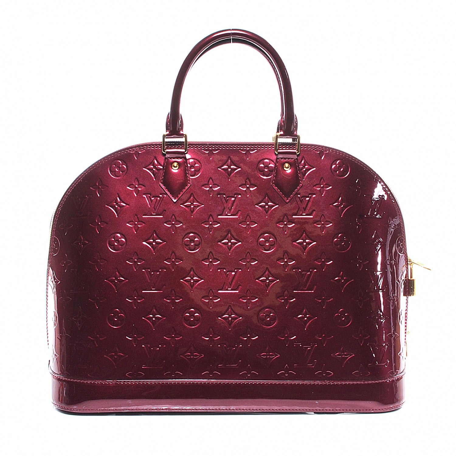 Louis Vuitton Vernis Alma GM Rouge Fauviste 1 of 11