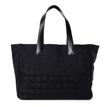 Chanel Nylon Large Travel Tote Black 1 of 9