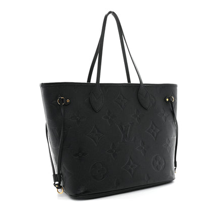 Louis Vuitton Empreinte Monogram Giant Neverfull MM Black Black 4 of 12