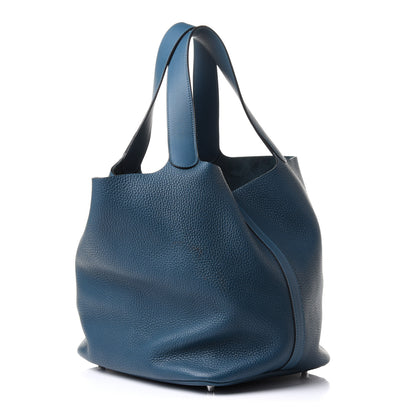 Hermes Taurillon Clemence Swift Picotin Lock 26 GM Colvert 3 of 12